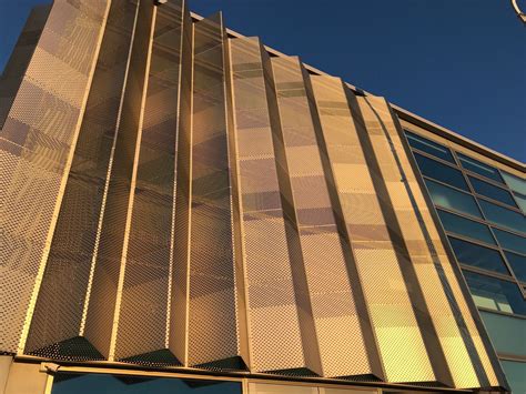 perforated metal building panels